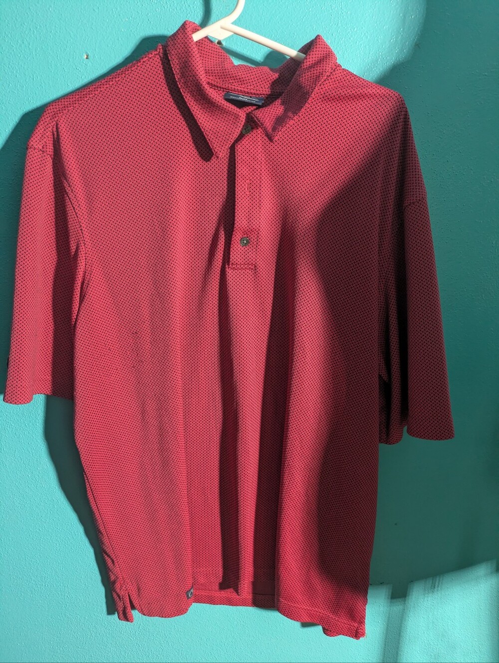 Cleveland Classic Golf Polo - Crimson Red